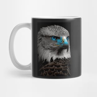 Eagle with blue eyes Mug